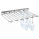 Glazenrek Wandmontage chroom MIXTE
