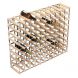 Wijnrek blank hout -90 flessen