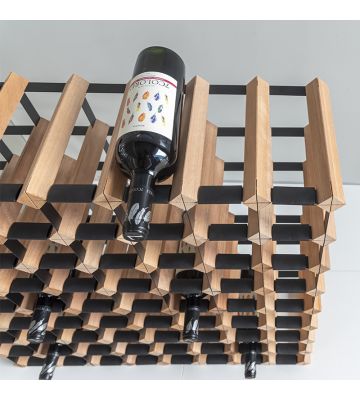 Vinata Esino wijnrek - mahonie - 42 flessen