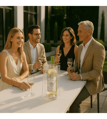 Vinata Puni coolbag - transparant