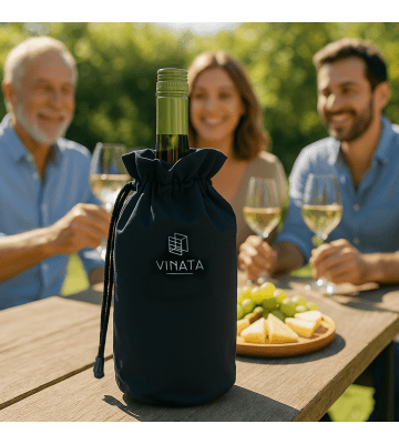 Vinata Ripa coolbag - zwart