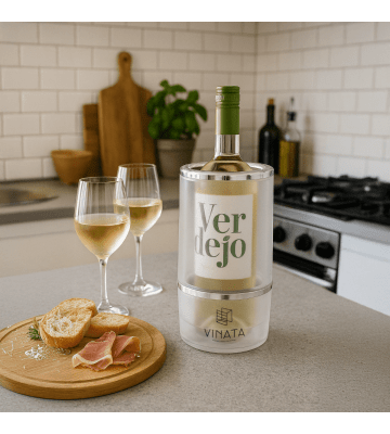 Vinata Lys dubbelwandige wijnkoeler - mat - 1.5 L