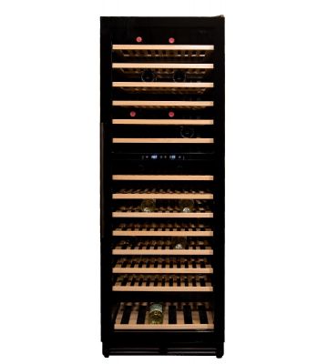 Wijnklimaatkast Premium met vol glazen deur - 154 flessen | Wijnklimaatkast.nl - wijnkast - witte wijn - rode wijn - wijnkoeler - wijn koeler - wijn bewaren - wijn opbergen - wijnrekken - wijn rekken