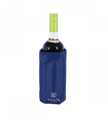 Vinata Tione wine sleeve - donkerblauw