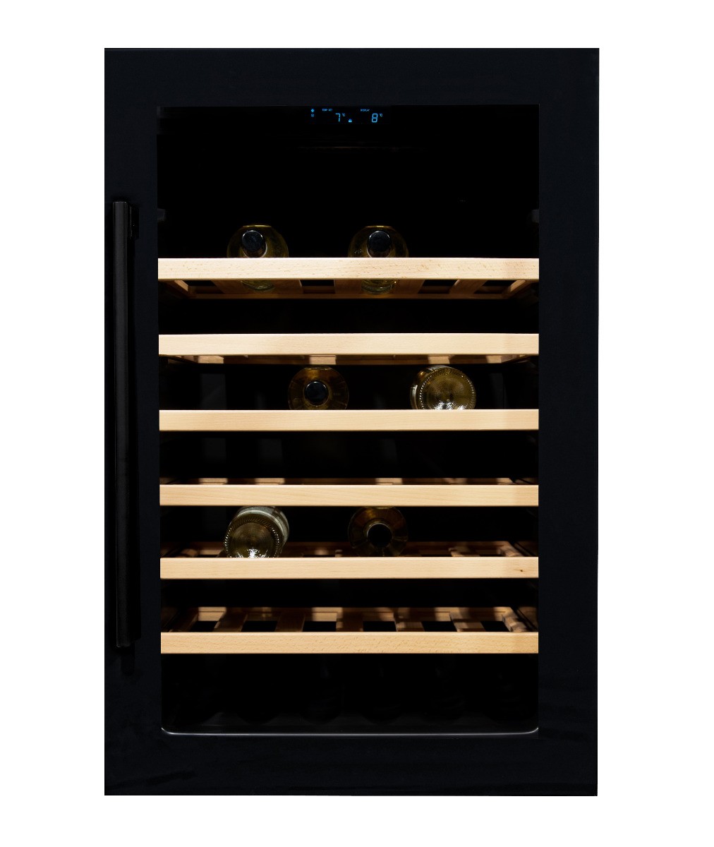 Vinata Wijnklimaatkast Premium met vol glazen deur - 48 Flessen