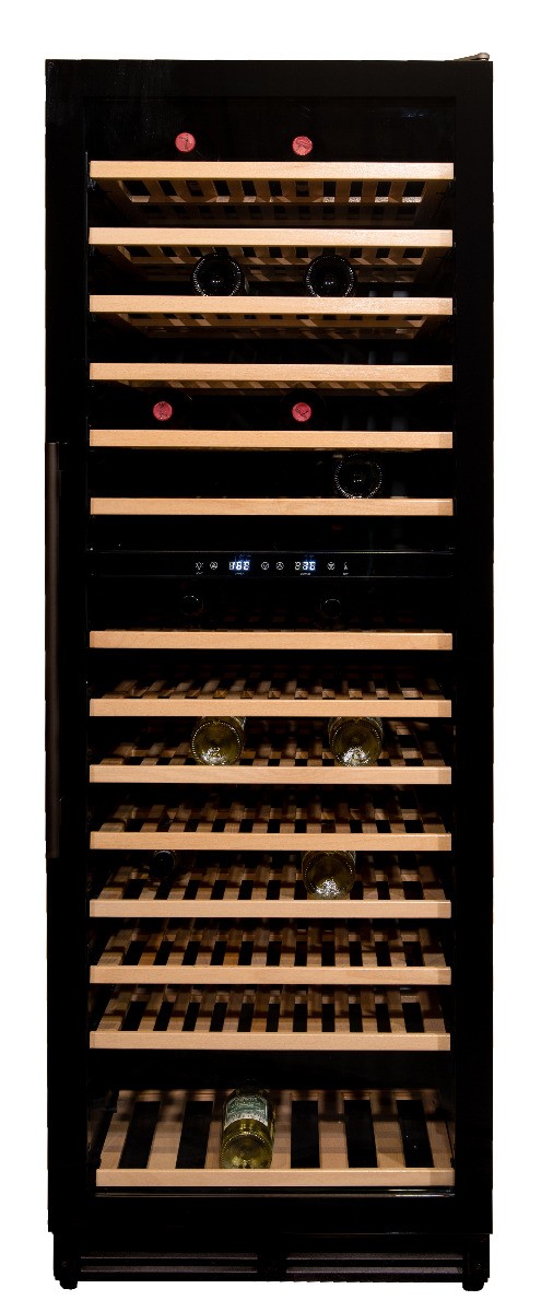 Vinata Wijnklimaatkast Premium met vol glazen deur - 154 Flessen